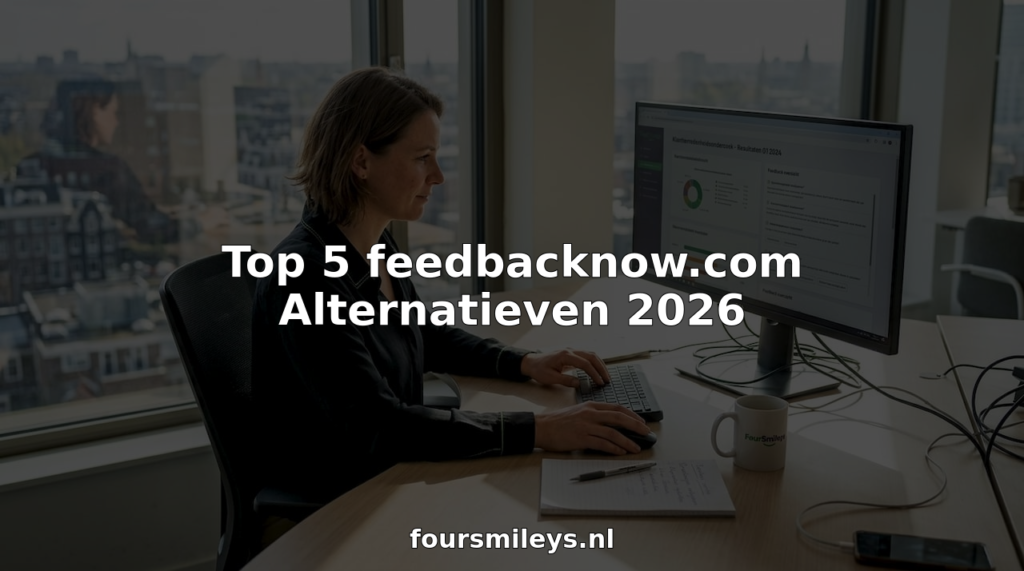 Een manager bekijkt het klanttevredenheidsdashboard op kantoor in het centrum.
